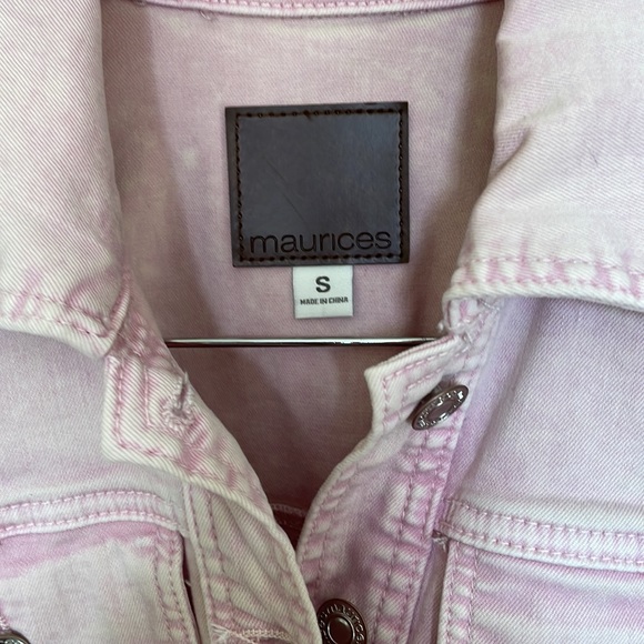 Pink Denim Jacket - Picture 2 of 4
